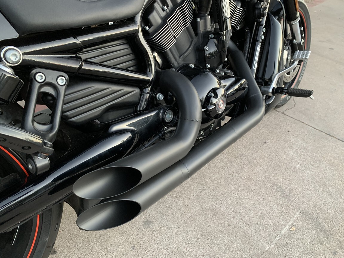ロッシ15ーRV(チューンドパイプ付) Harley Davidson Dragger V-Rod Custom made Exhaust Pipes 2007-2017