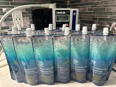 12 Enagic Electrolysis Enhancers for Leveluk Kangen K8,SD501,Platinum& Solution