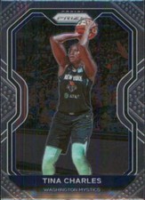 2021 Panini Prizm WNBA #71 Tina Charles Washington Mystics