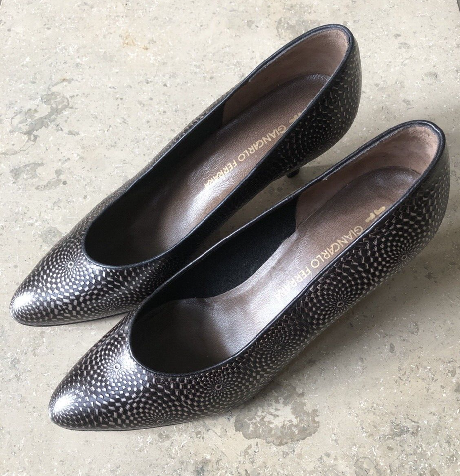 Giancarlo Ferrara Ladies Italian Leather Designer Shoes Size UK6/EU39 eBay