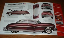 1952 Hudson Hornet Original Imp Brochure Poster Specs Info 52