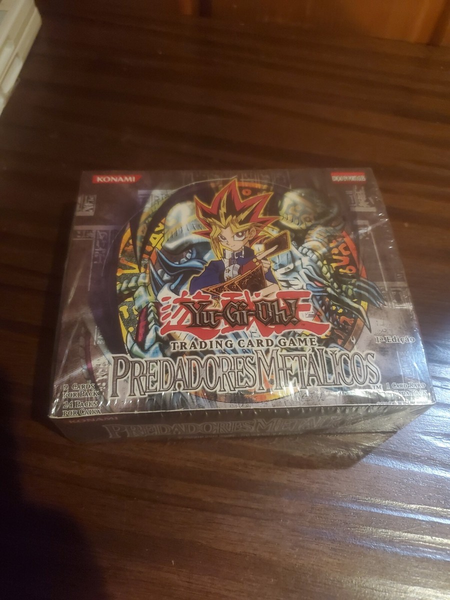 Yu-Gi-Oh Metal Raiders 1st Edition Booster Box (Portuguese) Brand New & Sealed Yu-Gi-Oh Metal Raiders 1st Edition Booster Box (Portuguese) Brand New & Sealed