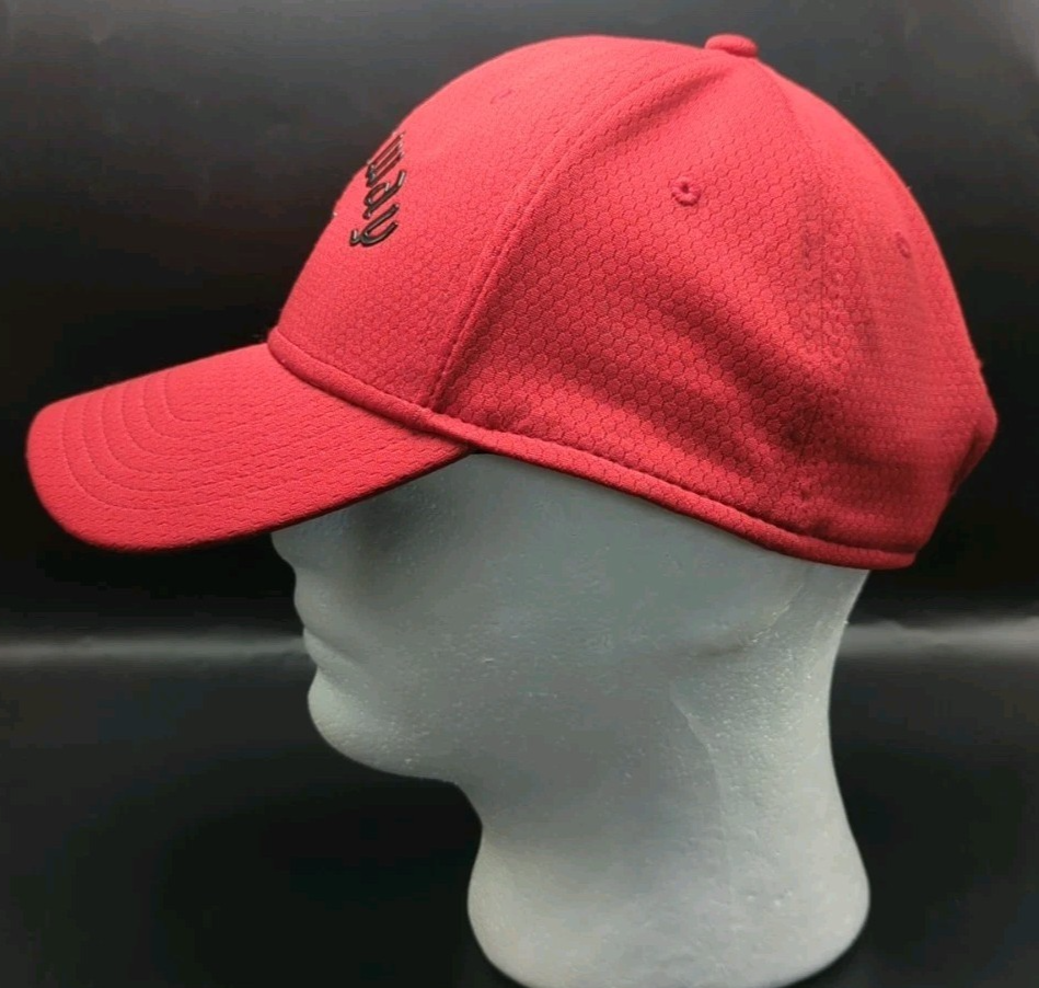 CALLAWAY GOLF hat red adjustable strap-back cap | eBay