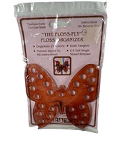 MID CENTURY NEW OLD STOCK The Floss Fly Floss Organizer Ramco Arts Inc USA