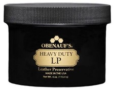 Obenauf's Heavy Duty LP Leather Preservative 4oz - All Natural Beeswax Oil C...