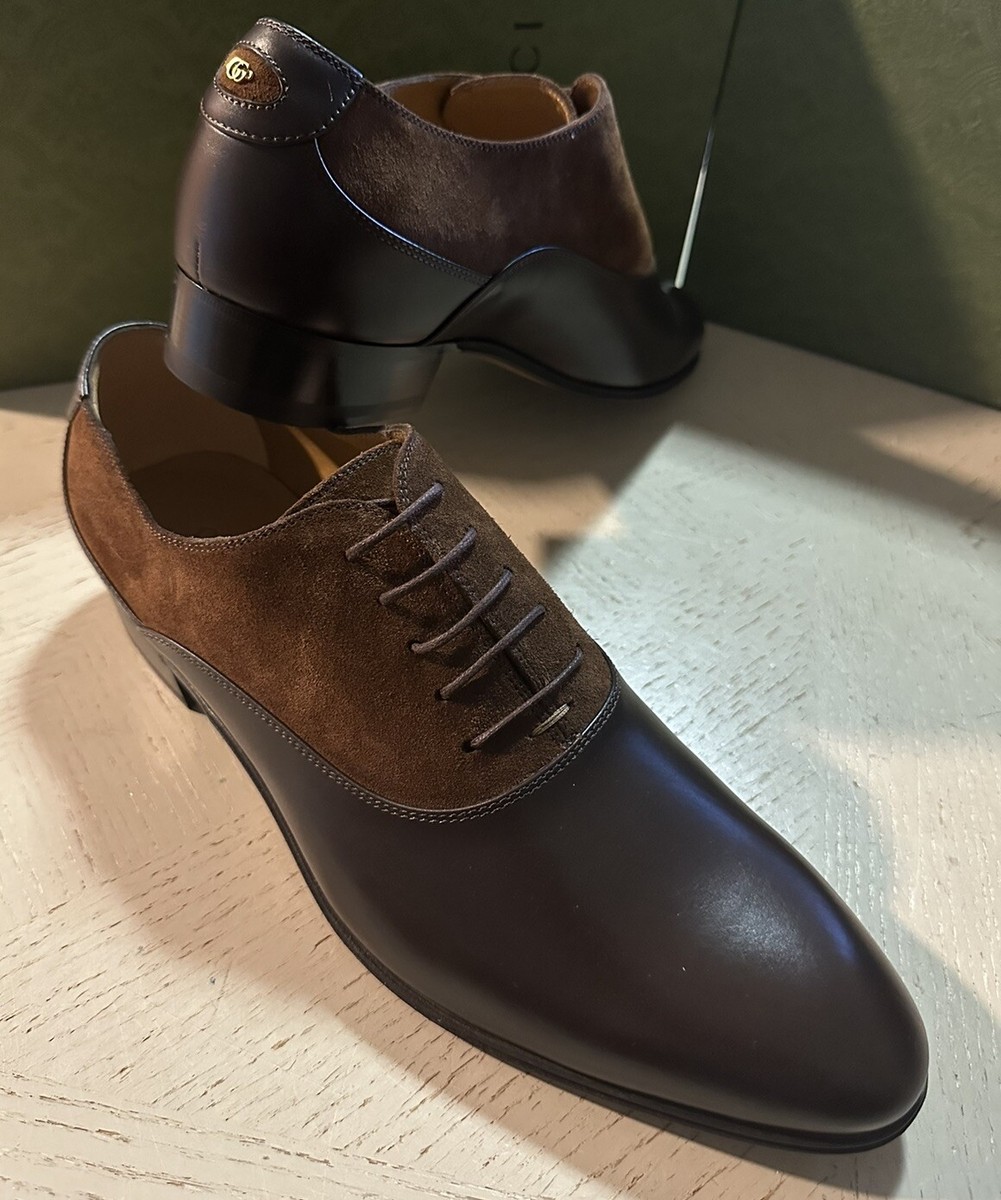 Gucci Leather Gucci Oxford Shoes NIB Gucci Men's Leather Suede