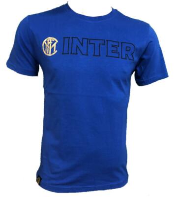Maglia Ufficiale Inter - Logo In Rilievo, Colori Pastello, 100% Cotone - Foto 3