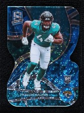2022 Panini Spectra Rookies Neon Blue Prizm Die-Cut 8/50 Travon Walker #156 0ee0