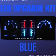 Blue Led Climate Control Upgrade Kit Silverado Sierra Suburban Tahoe 03-06