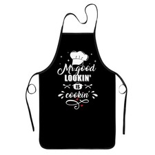 Funny Aprons for Men, Mens Apron Cooking, Funny Chef Aprons for Men, Mr. Good...