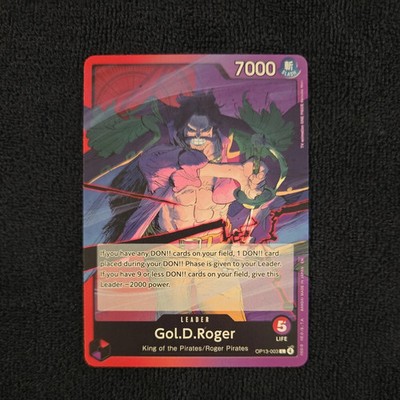 One Piece Gol D. Roger OP13-003 Leader OP-13 Carrying On His Will 