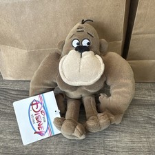 Disney Store Ape Mini Bean Bag Plush 8" George of the Jungle w Mint Tag