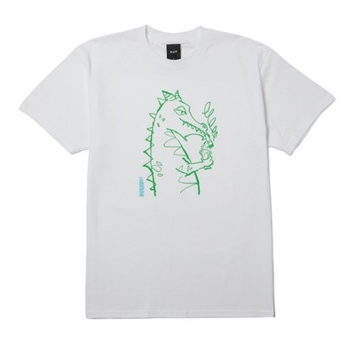 HUF CASH DRAGON TEE WHITE