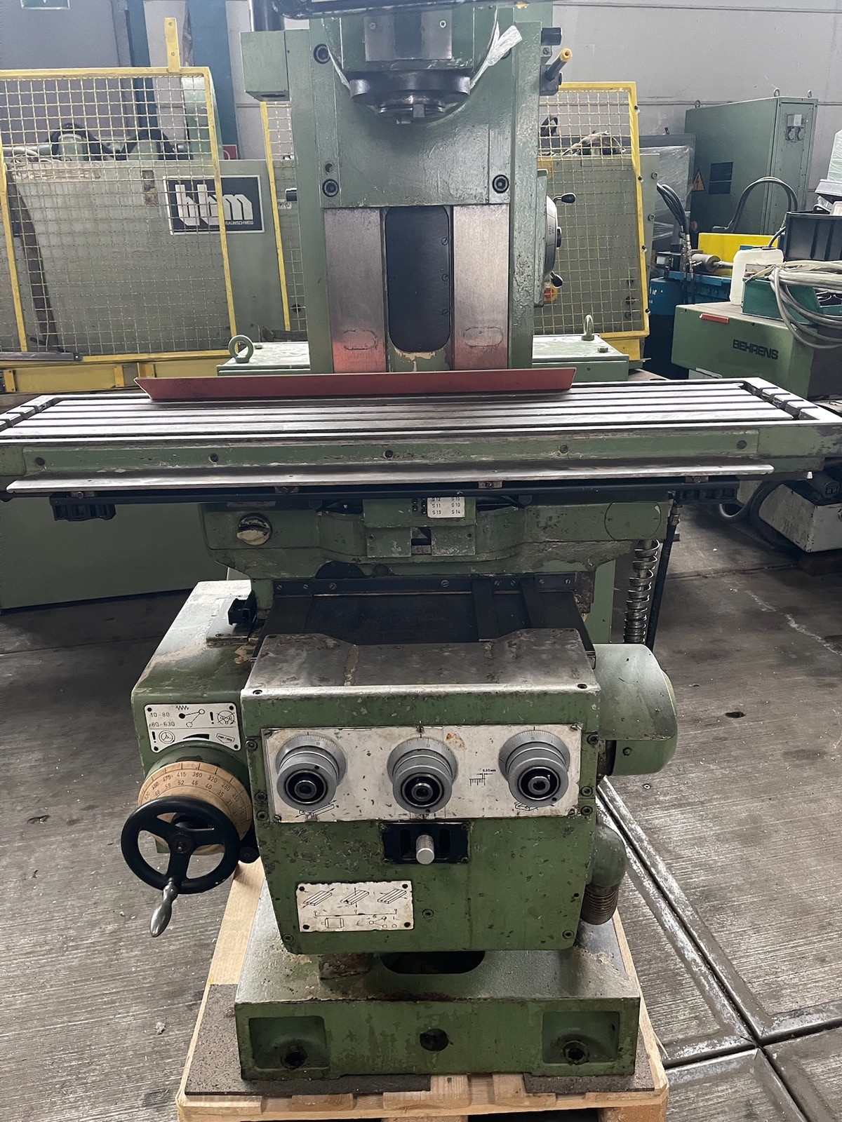 Auerbach FW 250x1000/2 – Universalfräsmaschine – Bild 3