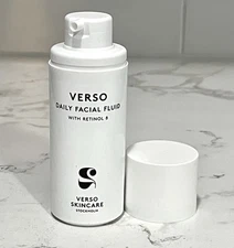 Verso Daily Facial Fluid – Light & Moisturizing Day Cream with Retinol 8 NWOB