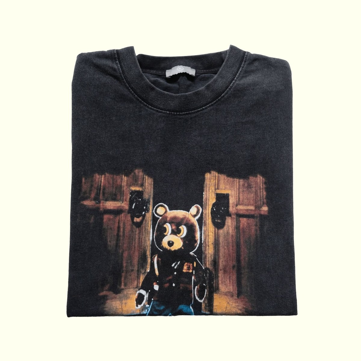 ミュージシャン KANYE LATE REGISTRATION TOUR TEE Vintage Kanye West Late Registration Tour T-Shirt 2005 The College