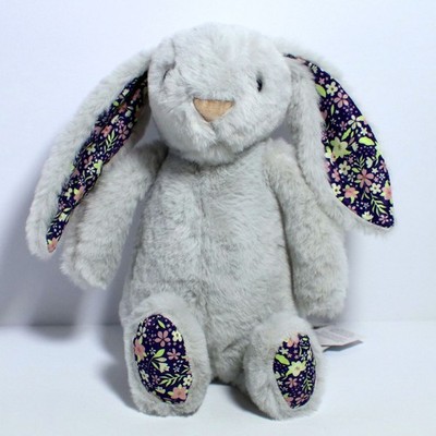 NWT Jellycat Blossom Silver Bunny Bloom Medium 12