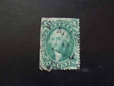 timbre ETATS-UNIS 1857