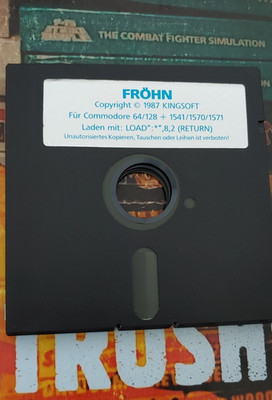 Fröhn (Kingsoft 1987)  Commodore 64 (Disk) works 8-bit classic C64