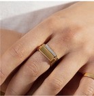 MONICA VINADER Rose Gold Diamond  Ring size 5.5 New $350 — photo 4