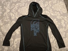 THE NORTH FACE Youth Flashdry Hoodie sz L Large 14/16 black