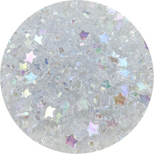 400Pcs Acrylic Star Beads, AB Colors Star Shape Beads for Jewelry Making DIY Bra