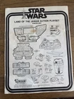 STAR WARS 1979 VINTAGE KENNER LAND OF THE JAWAS ACTION PLAYSET INSTRUCTIONS