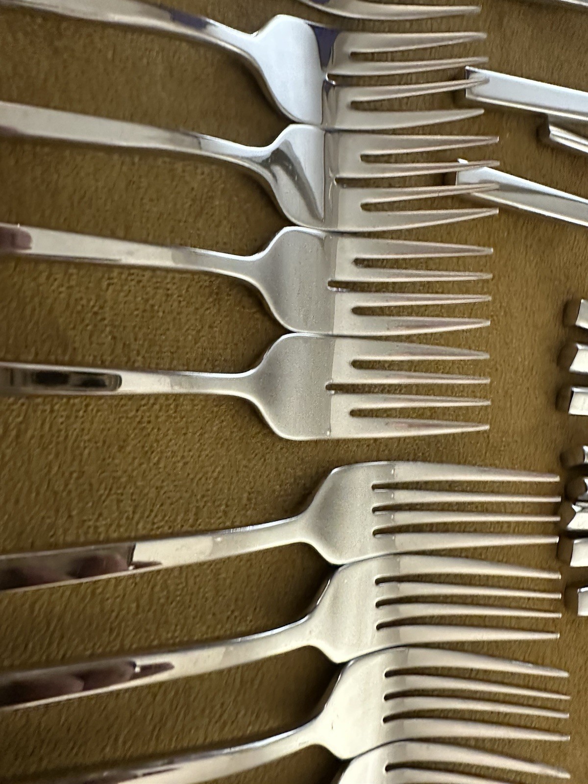 SERVICE FOR 8+ Serving Set Cambridge Chop Conversation 18/10 Stainless **MINT** thumbnail 2