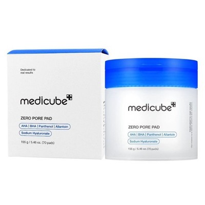 Medicube Zero Pore Pad 2.0 - 70 Reinigungspads Peeling Toner klare Haut 155 g