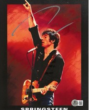 JEREMY ALLEN WHITE SIGNED SPRINGSTEEN 8X10 PHOTO - BECKETT COA