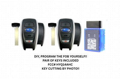 DIY PAIR KIT FOR HYQ14AHC - UNLOCKED OEM SUBARU SMART KEY , WE CUT YOUR KEYS!!