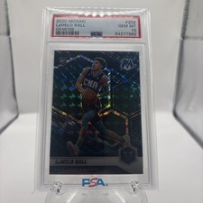 2020 NBA Panini Mosaic Lamelo Ball Genesis Prizm Rc Rookie Hornets Basketball