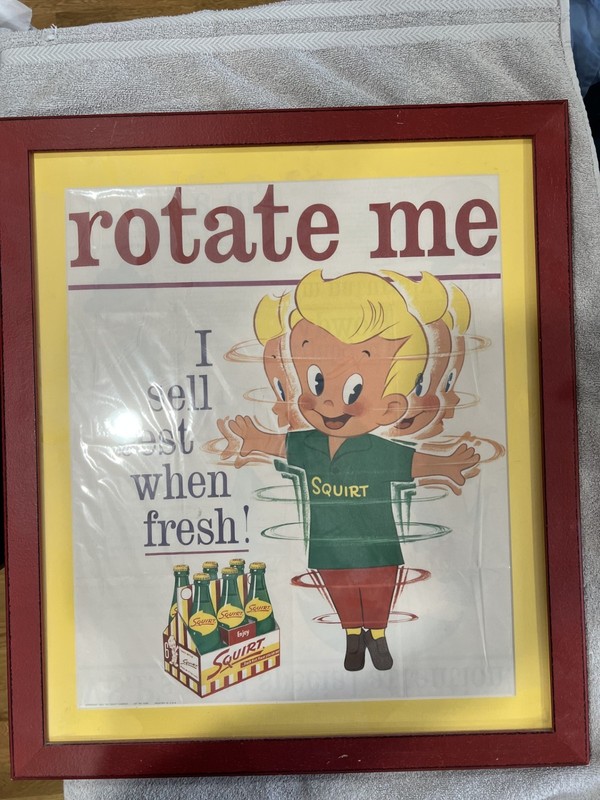 vintage squirt soda advertising