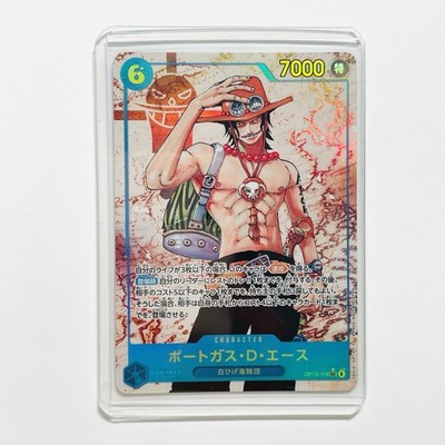 Portgas D. Ace OP13-119 SEC Alt Art Parallel One Piece Card Game