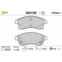 Valeo BremsbeläGe Vorne FüR Opel Astra J Chevrolet Cruze SchräGheck