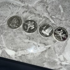 1/8 Of A Kilo Of Silver Coins. 4xcoins. (123 Grams) 71.18 per troy oz