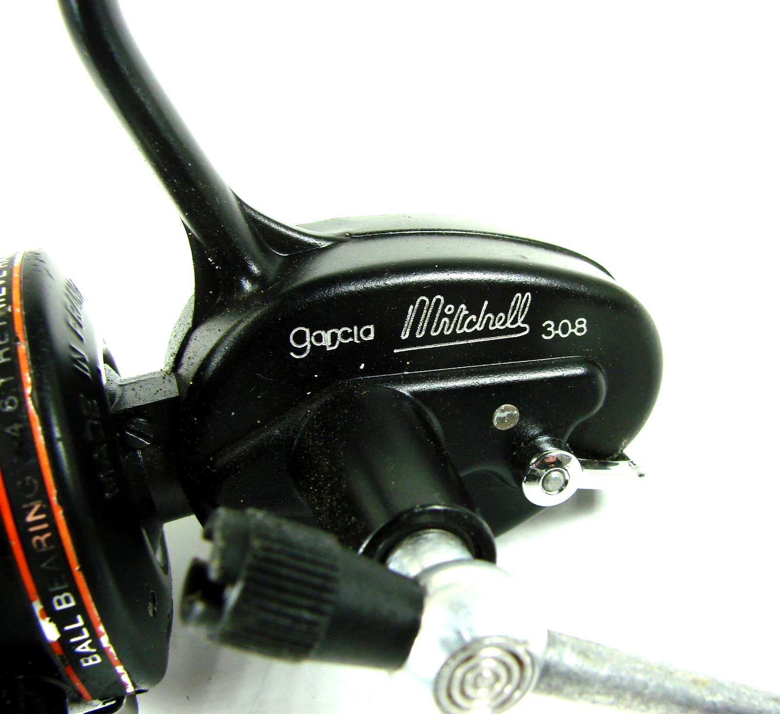 Mitchell 308 Spinning Reel Cleaned/Serviced LH Retrieve Made In France GUC