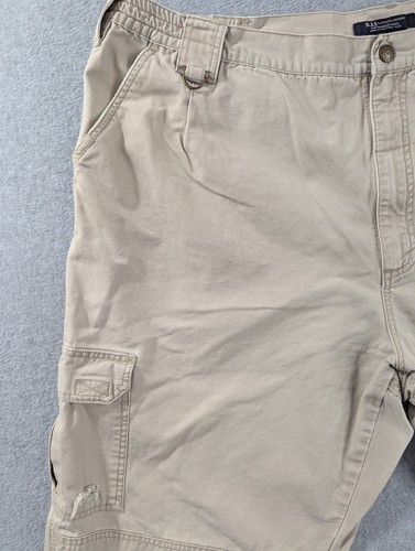 5.11 Tactical Series Pants Mens 48 Khaki Cargo Utility Workwear Cotton Ripstop - Picture 2 of 14