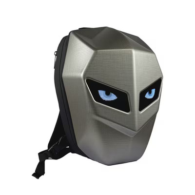 LED Display Knight Backpack Business Travel Laptop Motorcycle Cycling