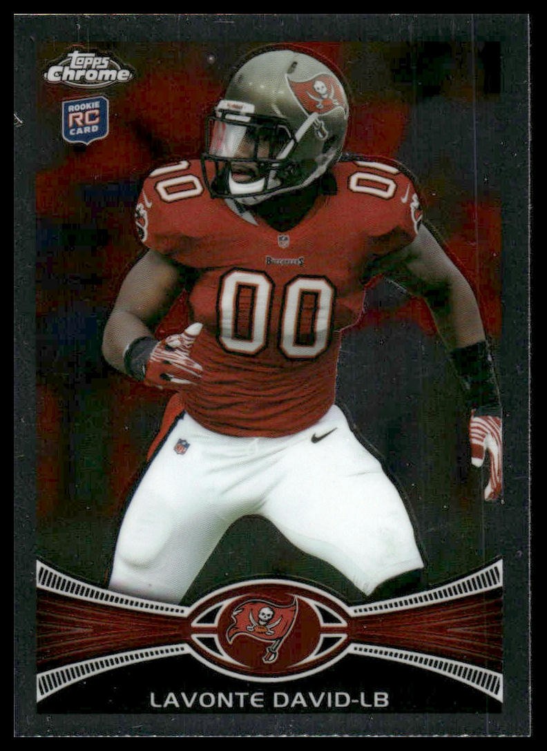 Lavonte David Rookie RC 2012 Topps Chrome #198 Tampa Bay Buccaneers