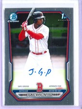 Justin Gonzalez Bowman Chrome 2026 Auto