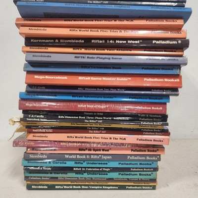 Lot of 29 - Rifts World Books  Bulk Palladium Books