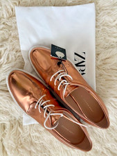 Sneakers basse donna Zara Creepers 9/40 nuove con etichette