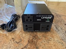 800W Voltage Transformer Converter Step Up  Down 110V   220V US  EU Trip Abroad