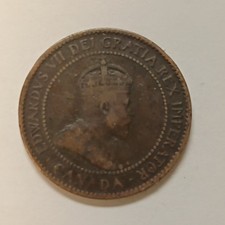 1906 - Canadian One Cent- EDWARDVS VII 