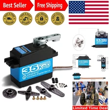 kg high Torque Coreless Motor servo Metal Gear Digital and Stainless Steel Ge...