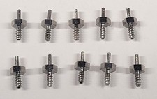 Auto World Steel Guide Pins for AW Thunderjet 500 Slot Car Chassis - 10 Pieces