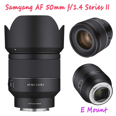 Samyang AF 50mm f/1.4 Series II Full Frame Auto Focus Lens for Sony E