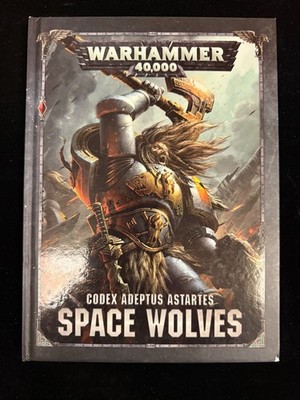 Games Workshop Warhammer 40k Codex Adeptus Astartes Space Wolves