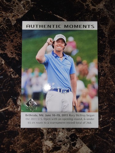 Rory McIlroy #53 2014 SP Authentic card